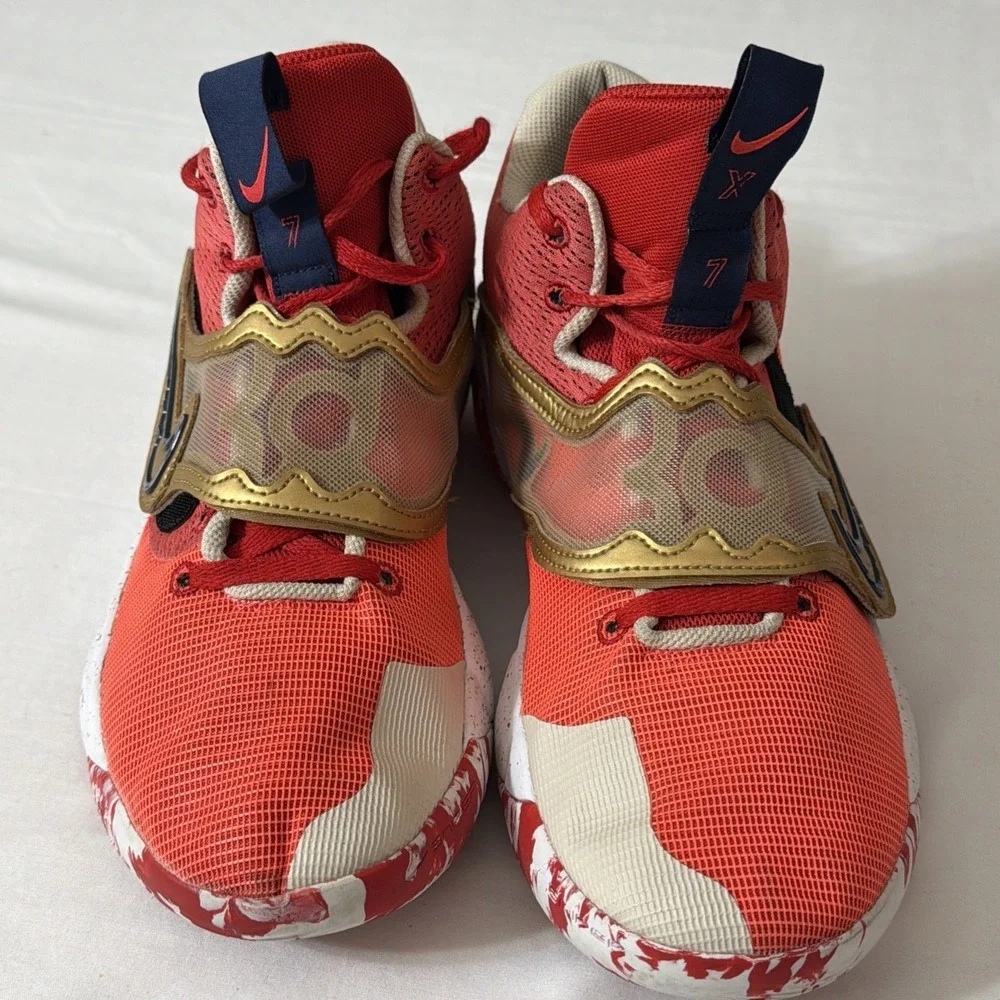 Nike KD Trey 5 X Basketball Shoes University Metallic Gold Men 11.5 DD9538-600